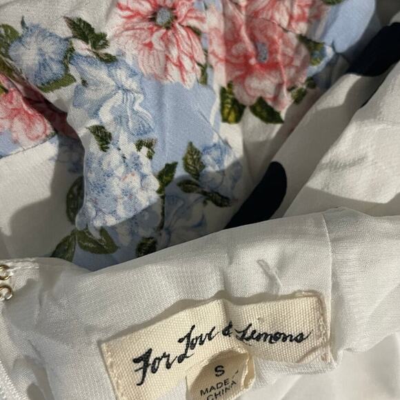 For Love & Lemons St Louis Mini Skirt Size Small - Picture 6 of 6